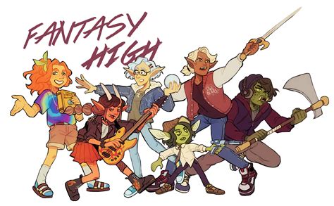 ao3 fantasy high|fantasy high cast.